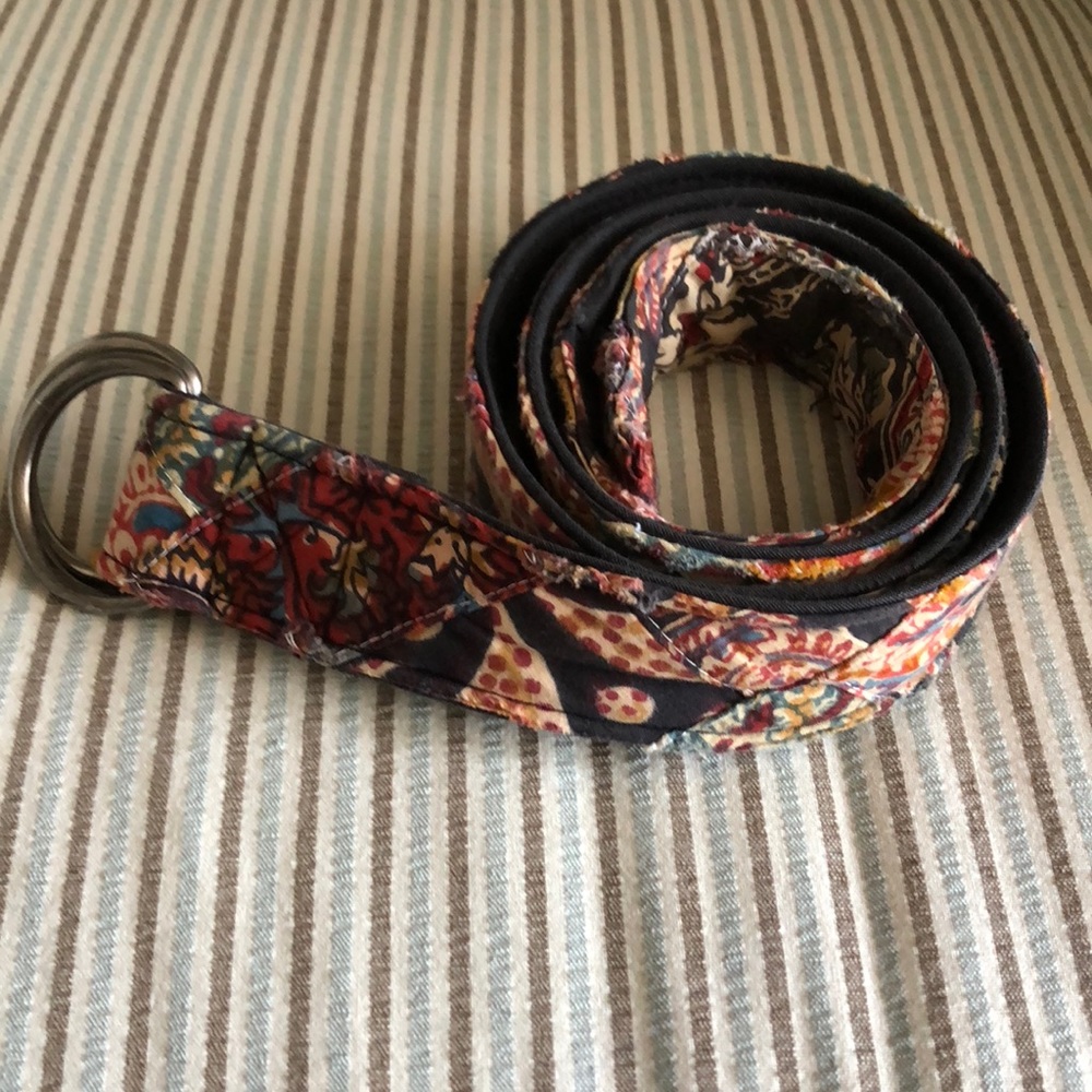 JCrew patchwork belt